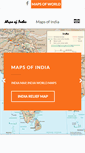 Mobile Screenshot of maps-of-india.com